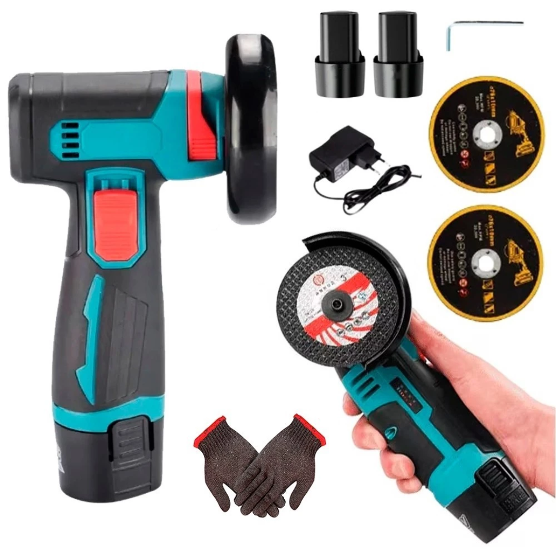 Esmeril Inalámbrico 12V - Maletín + Discos - Últimas Unidades