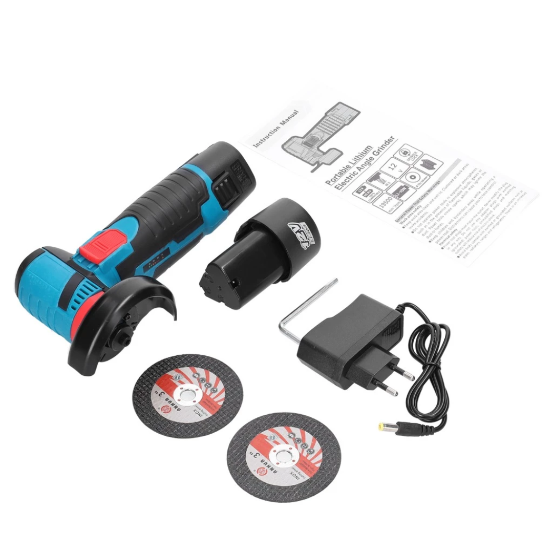 Esmeril Inalámbrico 12V - Maletín + Discos - Últimas Unidades