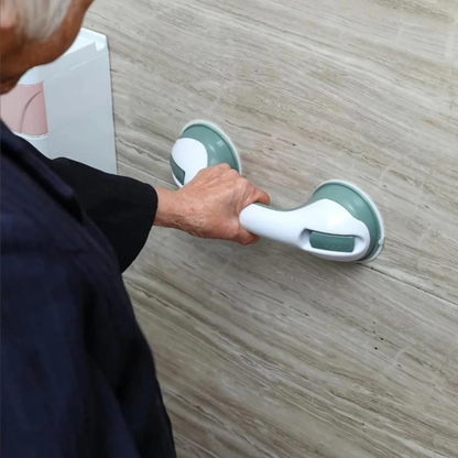 BARRA DE APOYO ANTIDESLIZANTE PARA BAÑO CON VENTOSA  – IDEAL PARA ADULTOS MAYORES